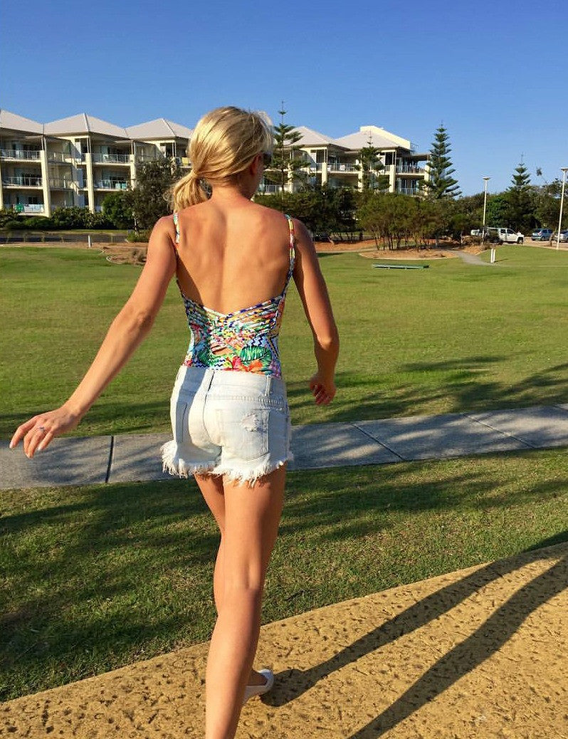 Finch Swim Cross Back Onepiece