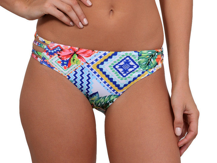 MIAMI TO RIO STRAP SIDE HIPSTER PANT